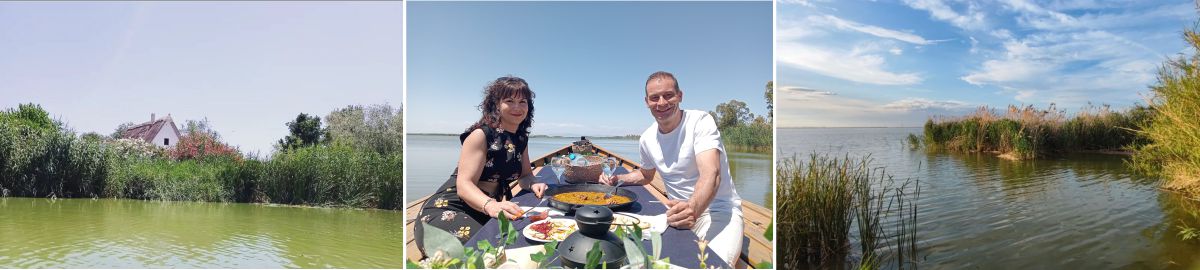 Paseo en barca y comida  en Albufera, con paella del Palmar