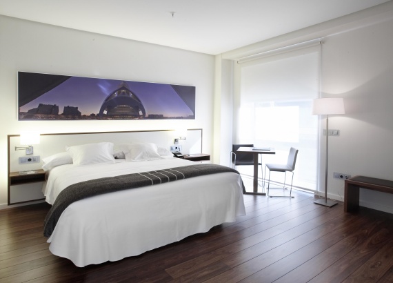 Habitación en el Hotel Primus Valencia