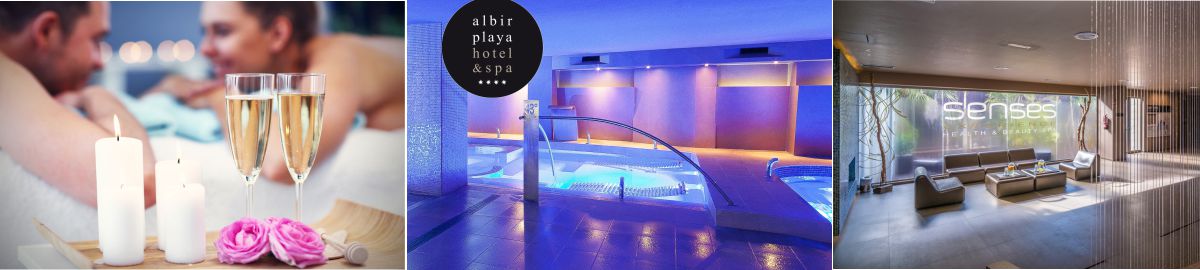 Circuito spa con cava y bombones en Albir Playa hotelSpa